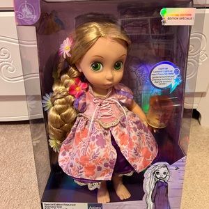 Disney animator limited edition rapunzel lights up new in box